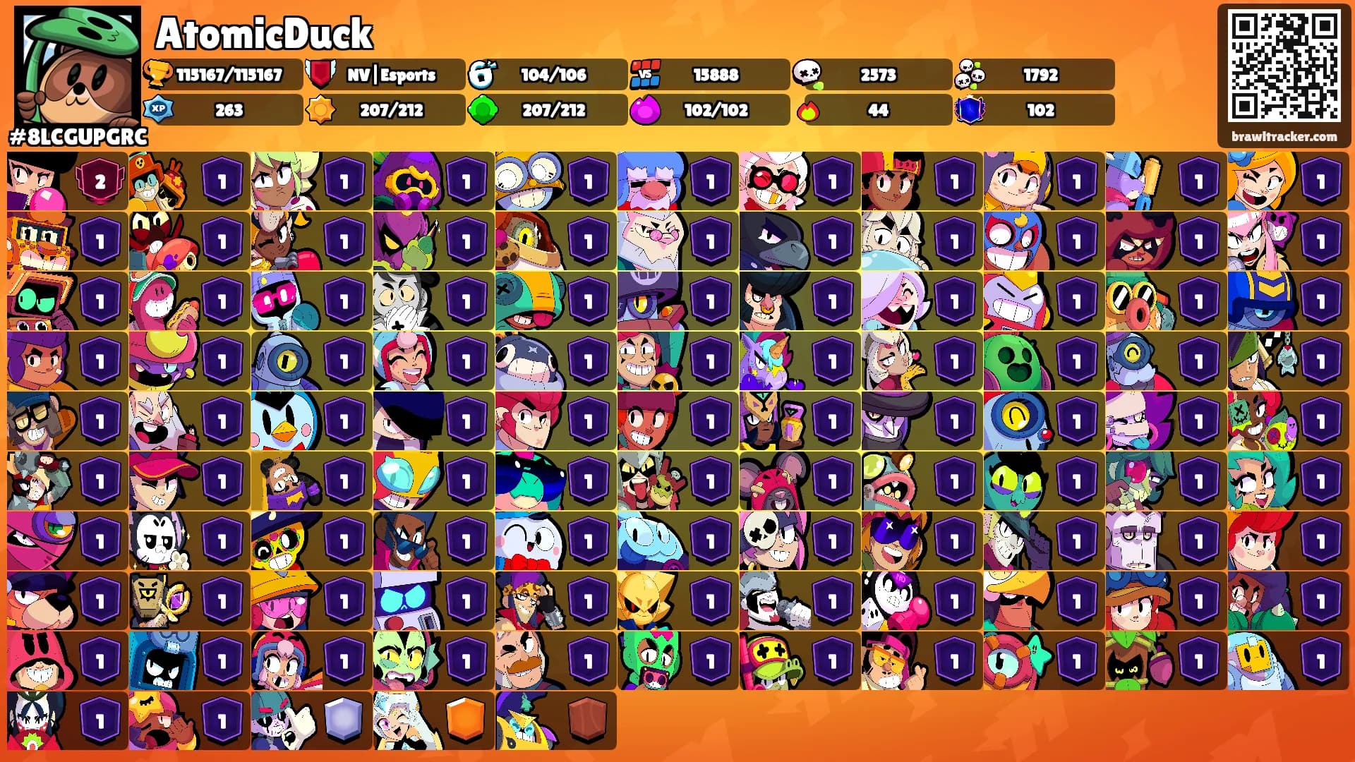 AtomicDuck's Ranks