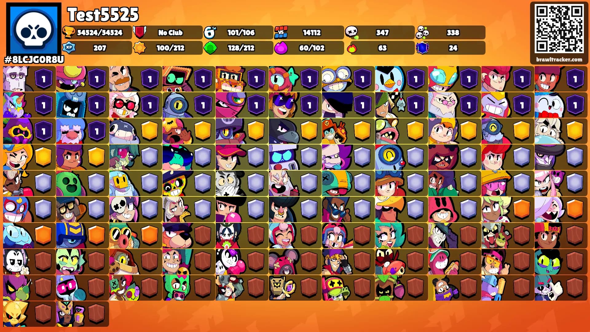 Test5525's Ranks