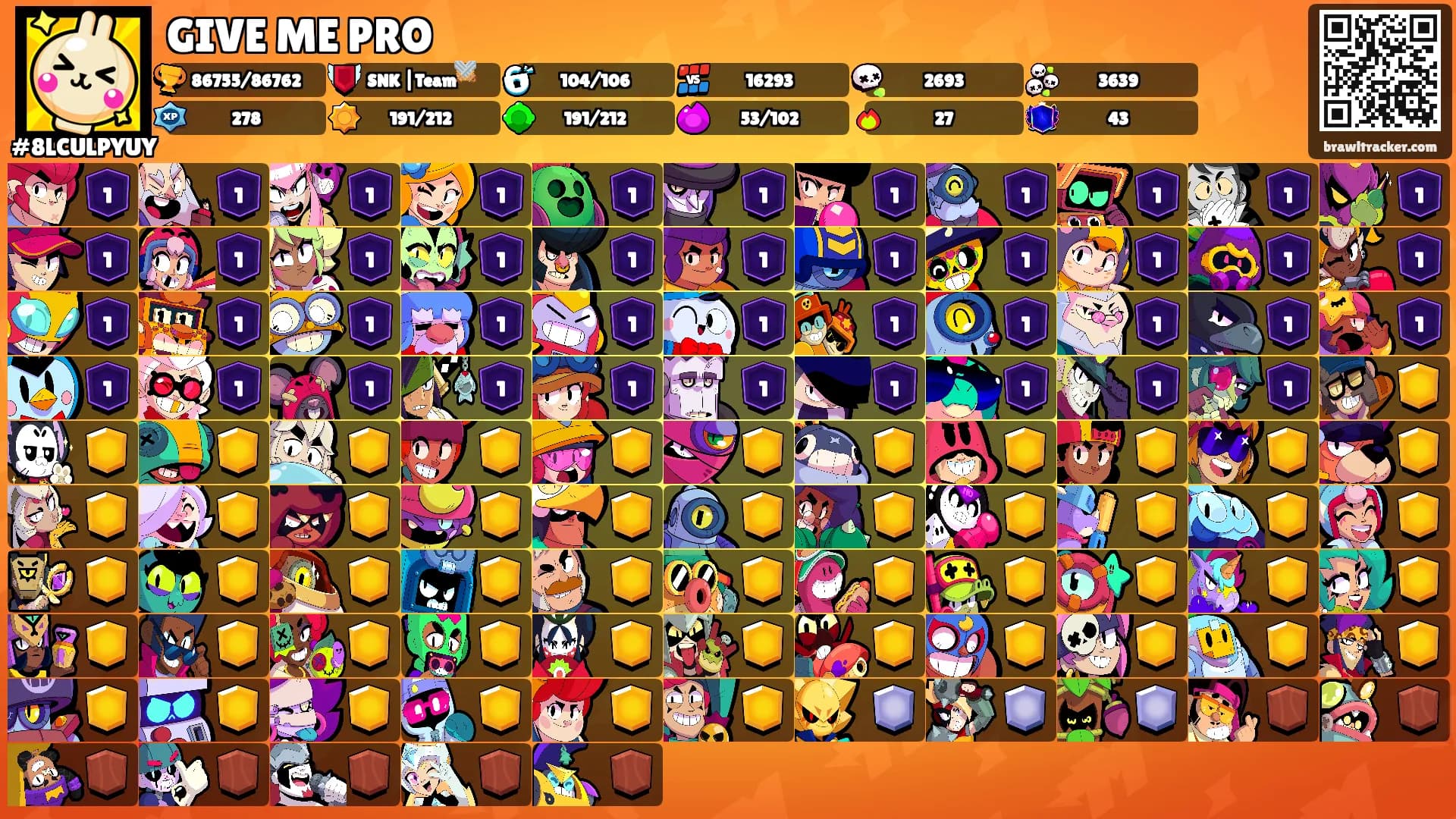 GIVE ME PRO's Ranks