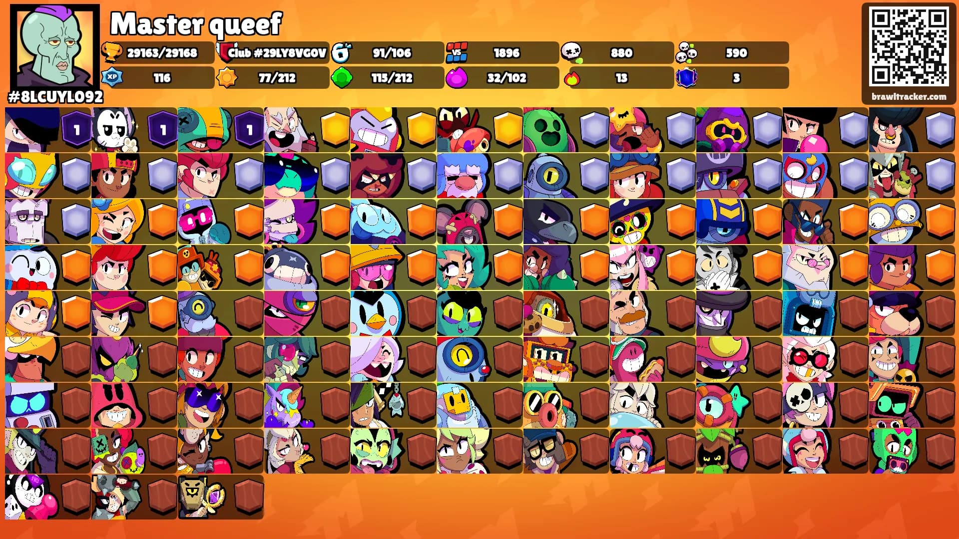 Master queef's Ranks