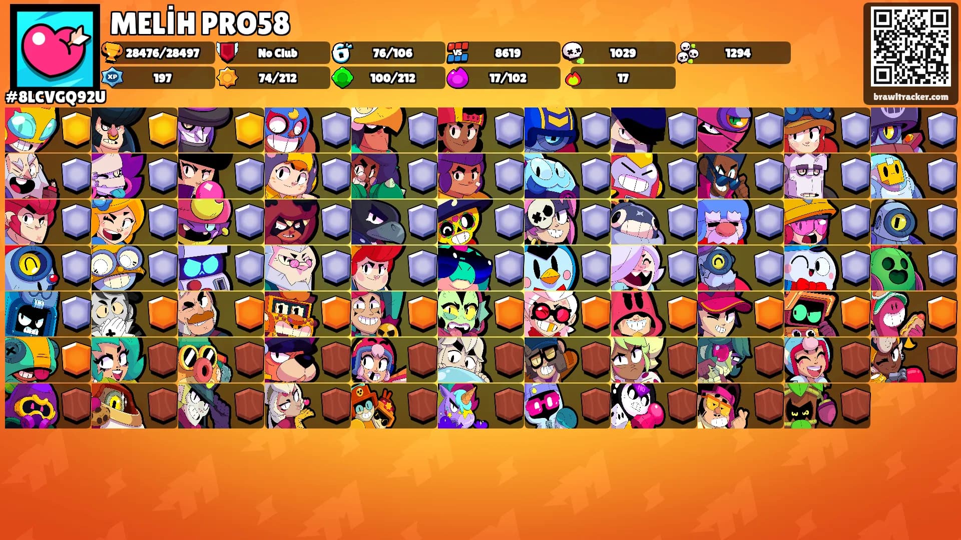 MELİH PRO58's Ranks