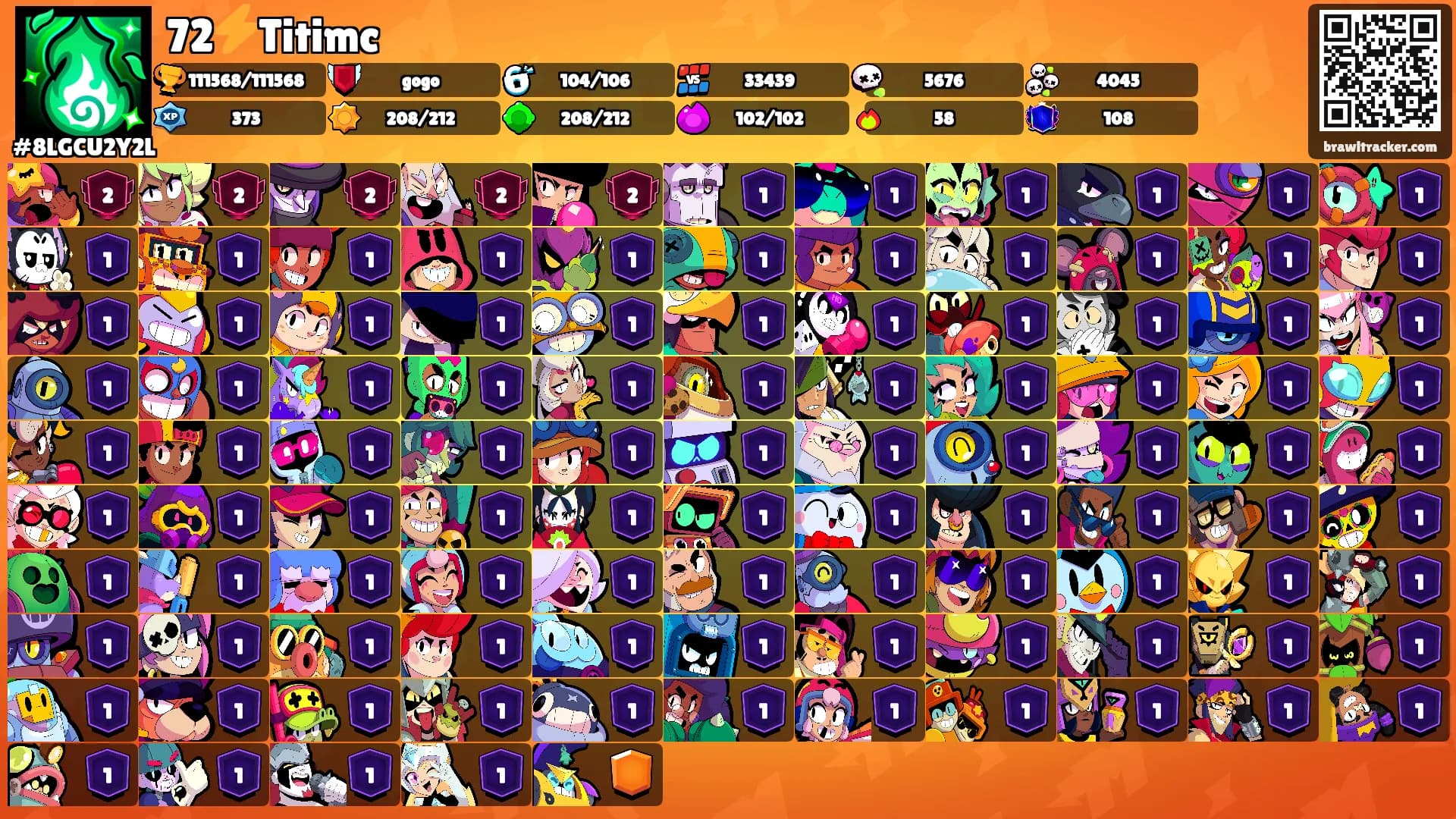 72⚡Titimc's Ranks