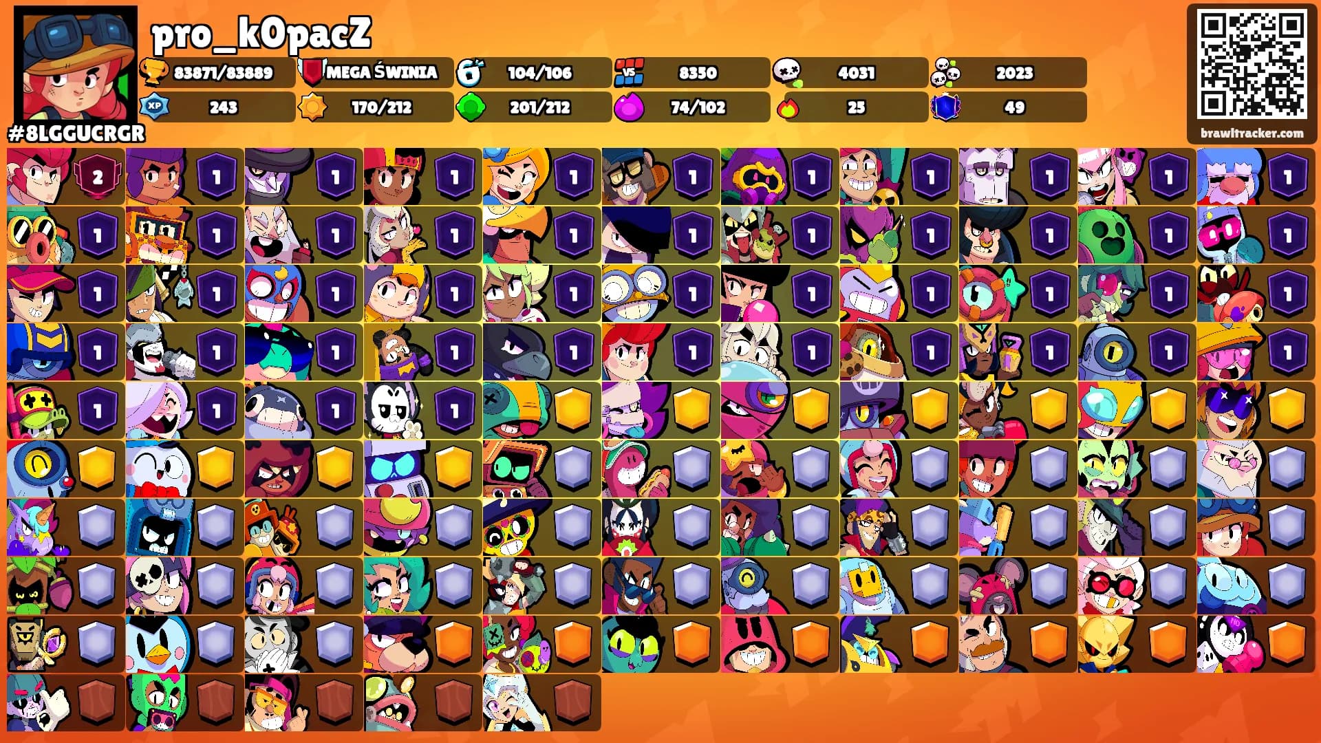 pro_k0pacZ's Ranks