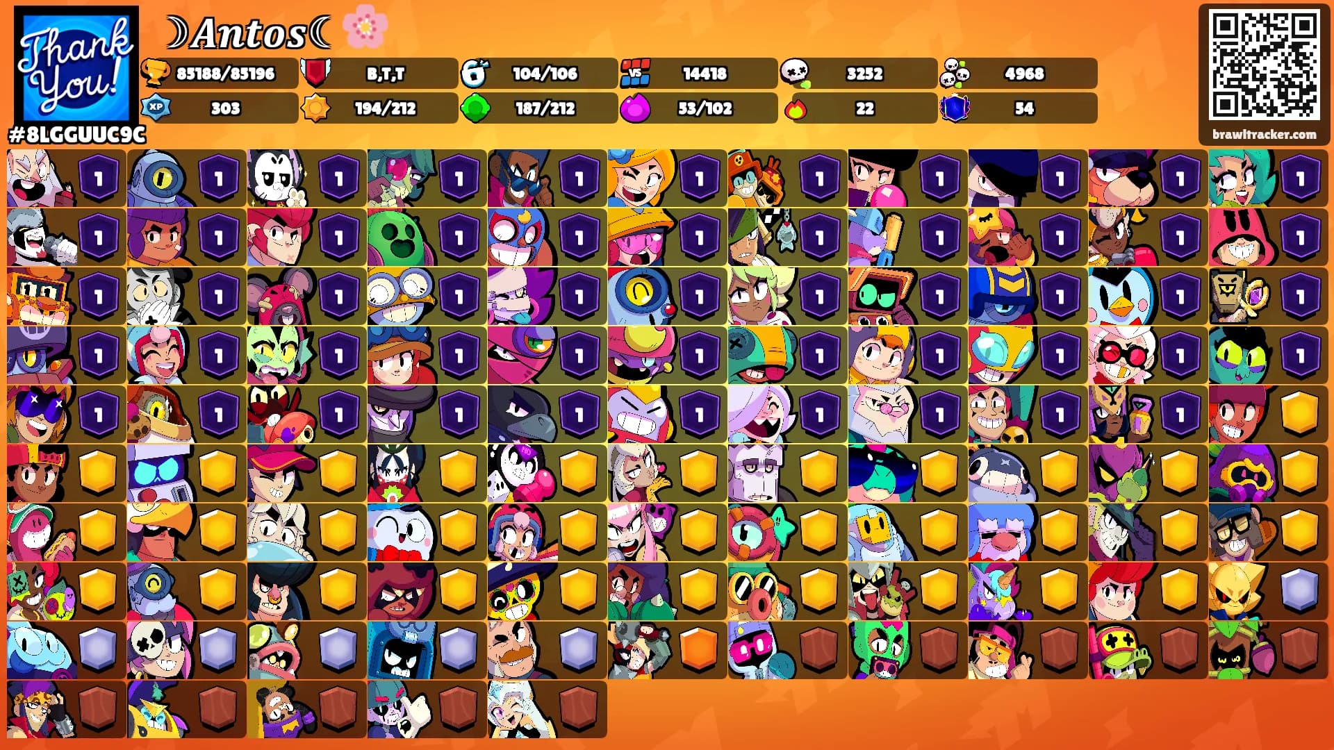 ☽𝑨𝒏𝒕𝒐𝒔☾🌸's Ranks