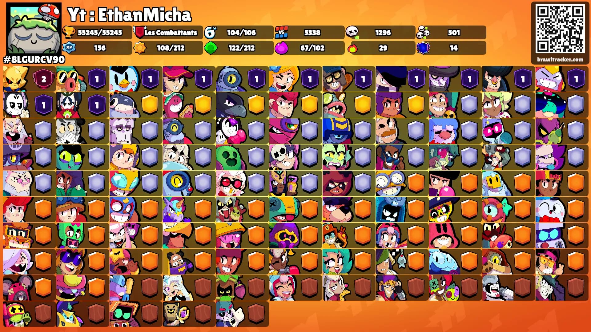 Yt : EthanMicha's Ranks
