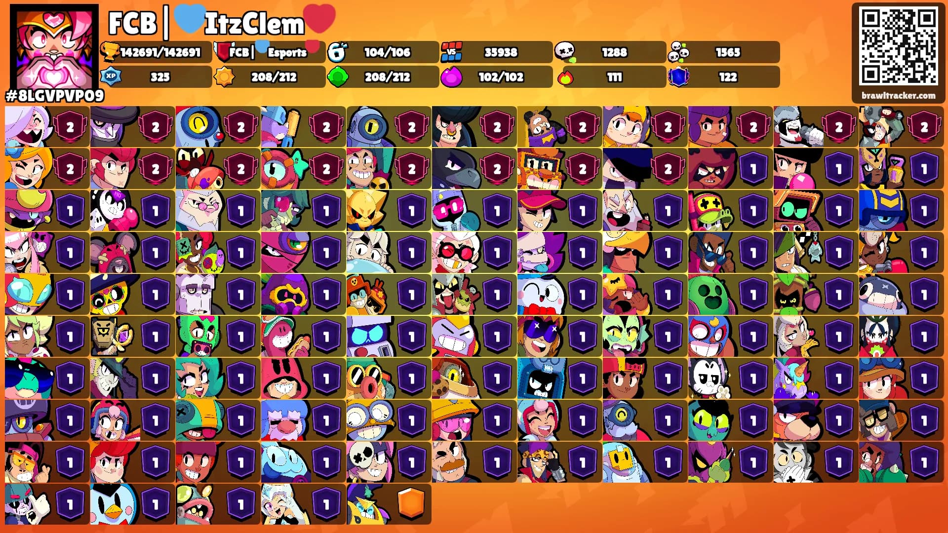 FCB|💙ItzClem❤️'s Ranks