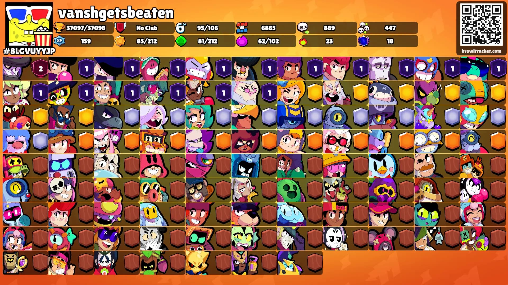 vanshgetsbeaten's Ranks
