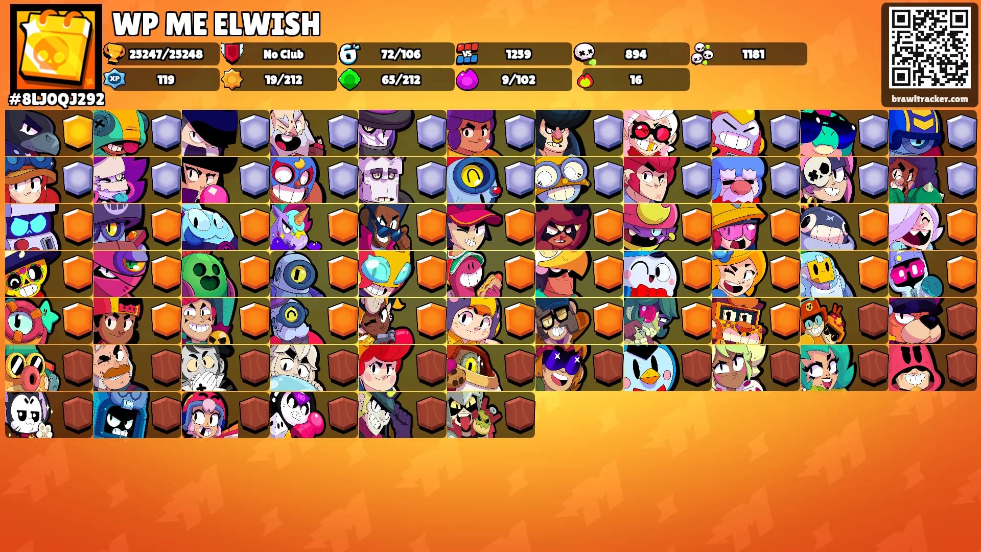 WP ME ELWISH's Ranks