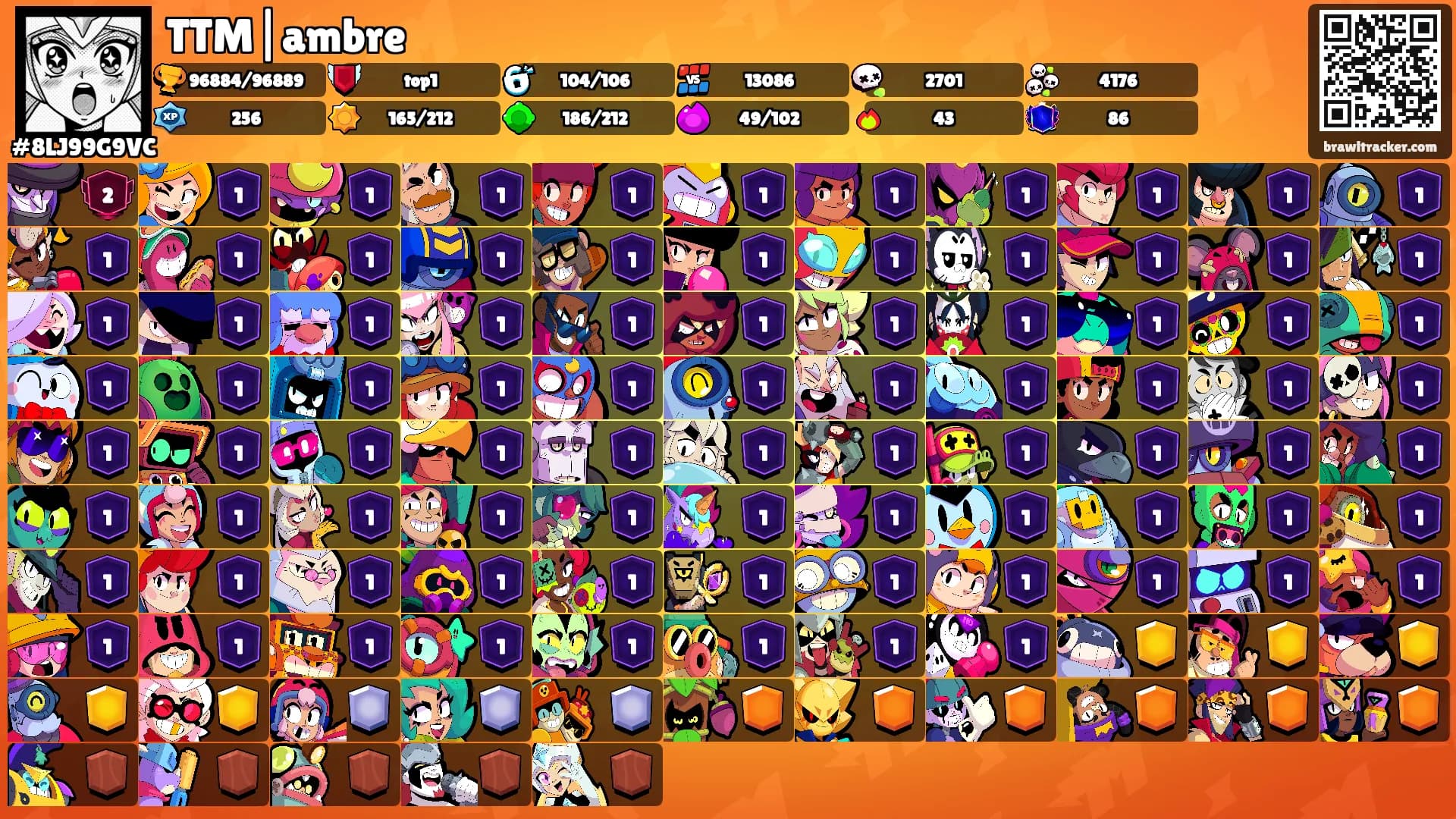 TTM|ambre's Ranks