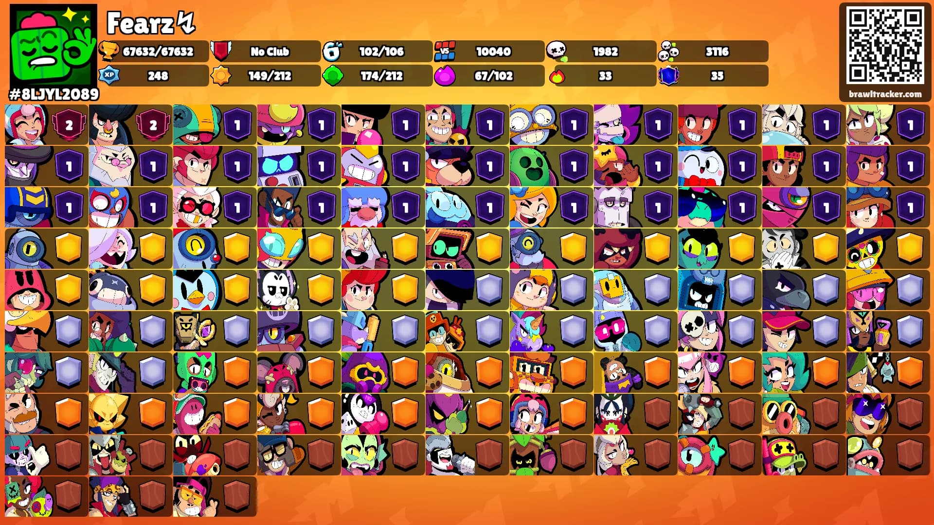 Fearz↯'s Ranks