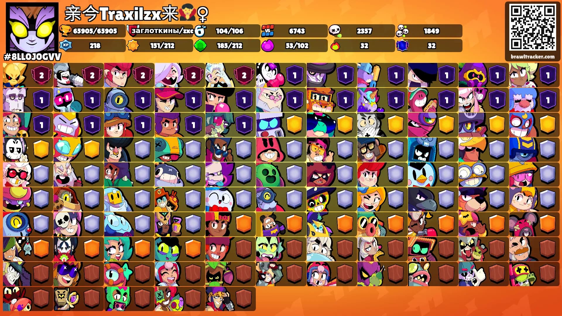 亲今Traxilzx来🧛‍♀'s Ranks