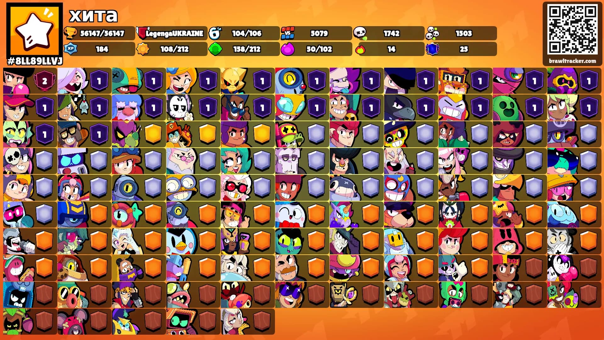 хита's Ranks