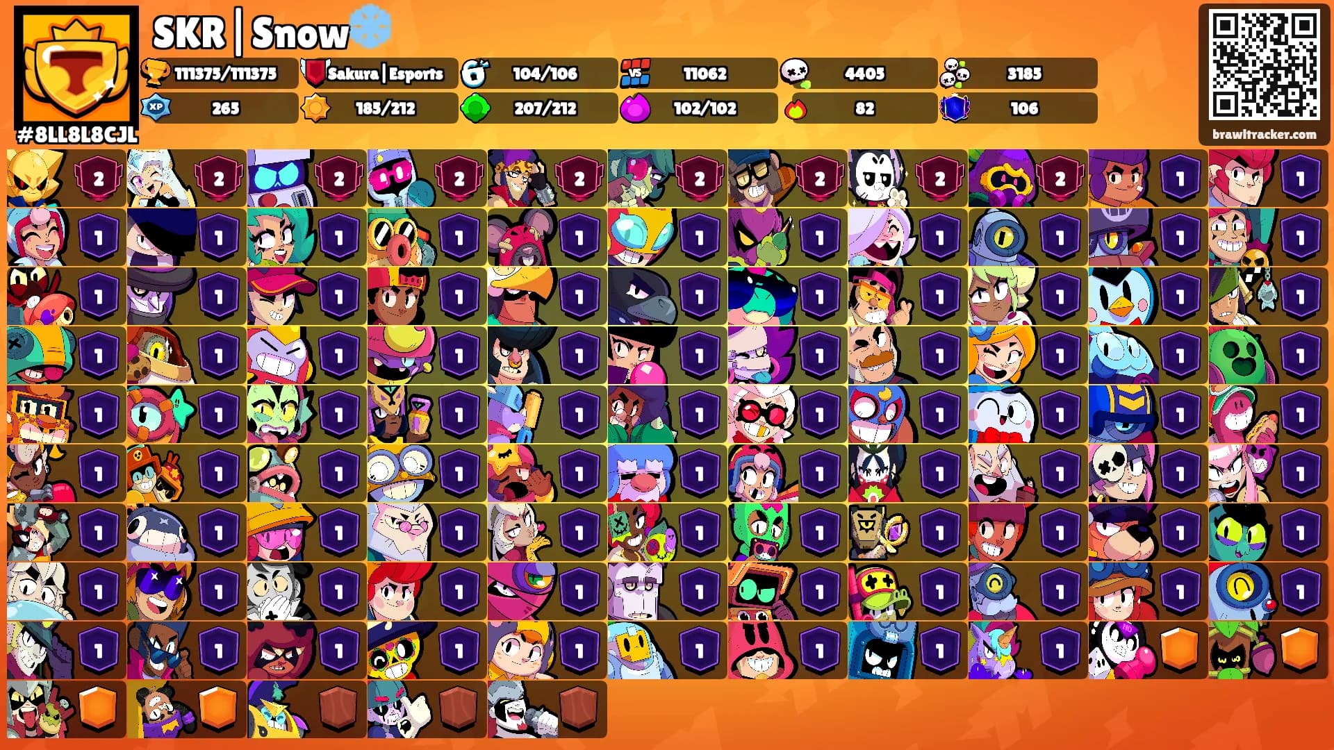 SKR|Snow❄️'s Ranks