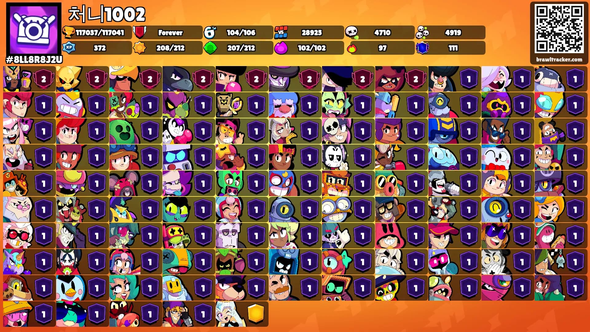 처니1002's Ranks