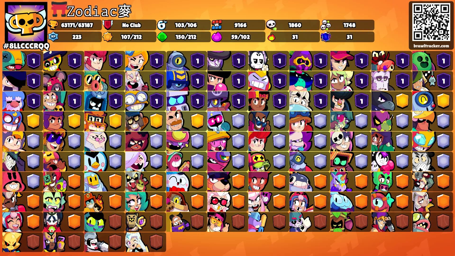 ⛩️𝚉𝚘𝚍𝚒𝚊𝚌麥's Ranks