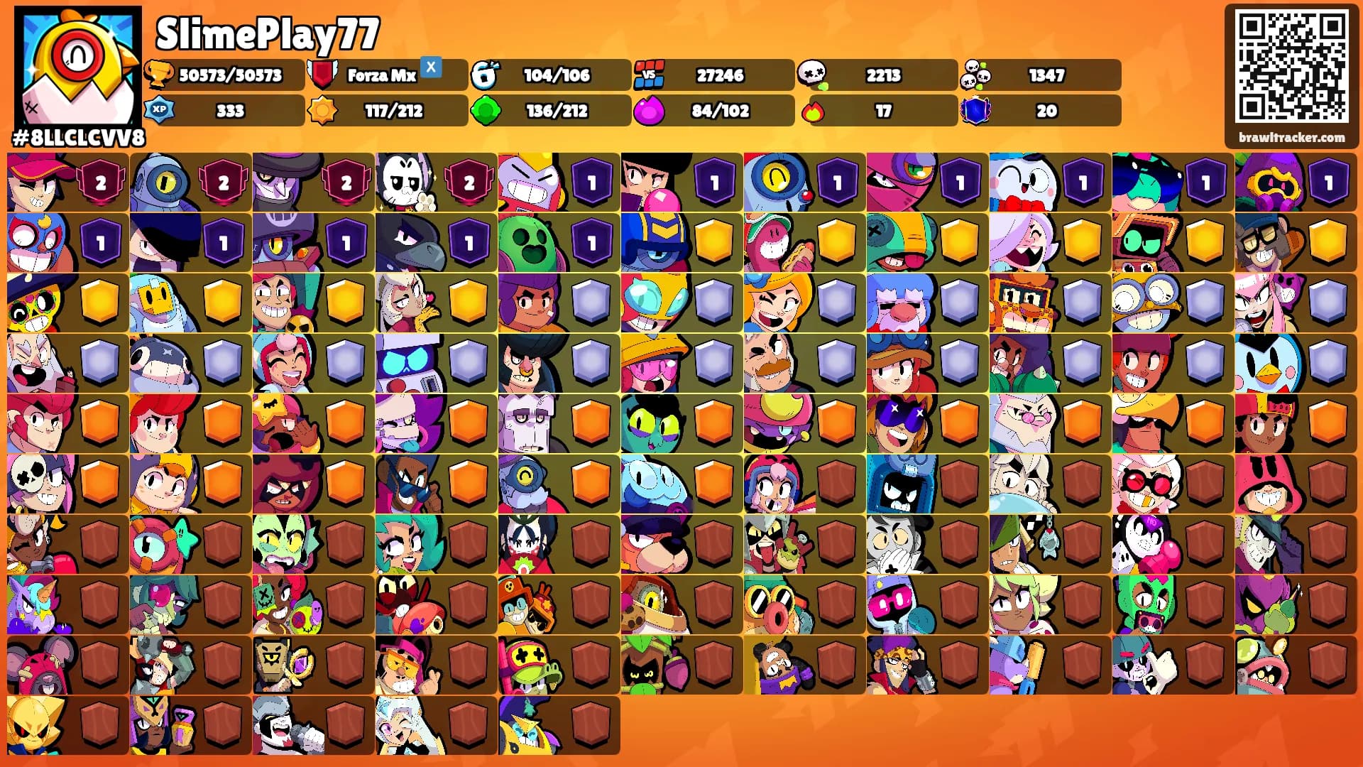 SlimePlay77's Ranks