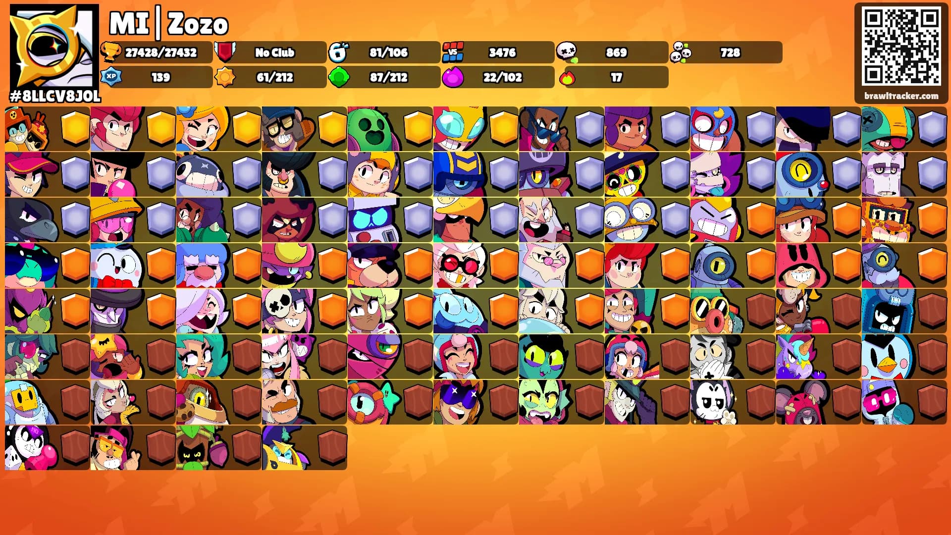 MI|Zozo's Ranks
