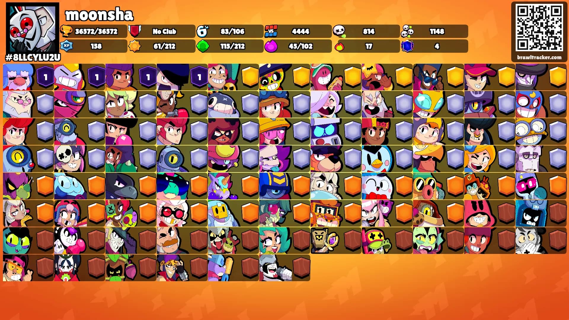 moonsha's Ranks