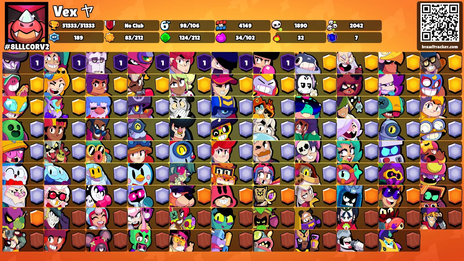 Vex ヤ's Ranks