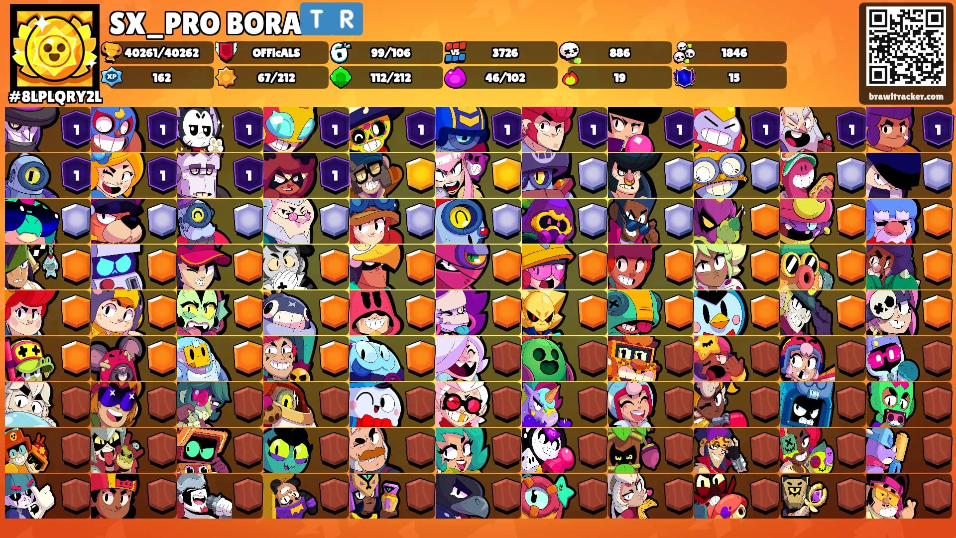 SX_PRO BORA🇹🇷's Ranks