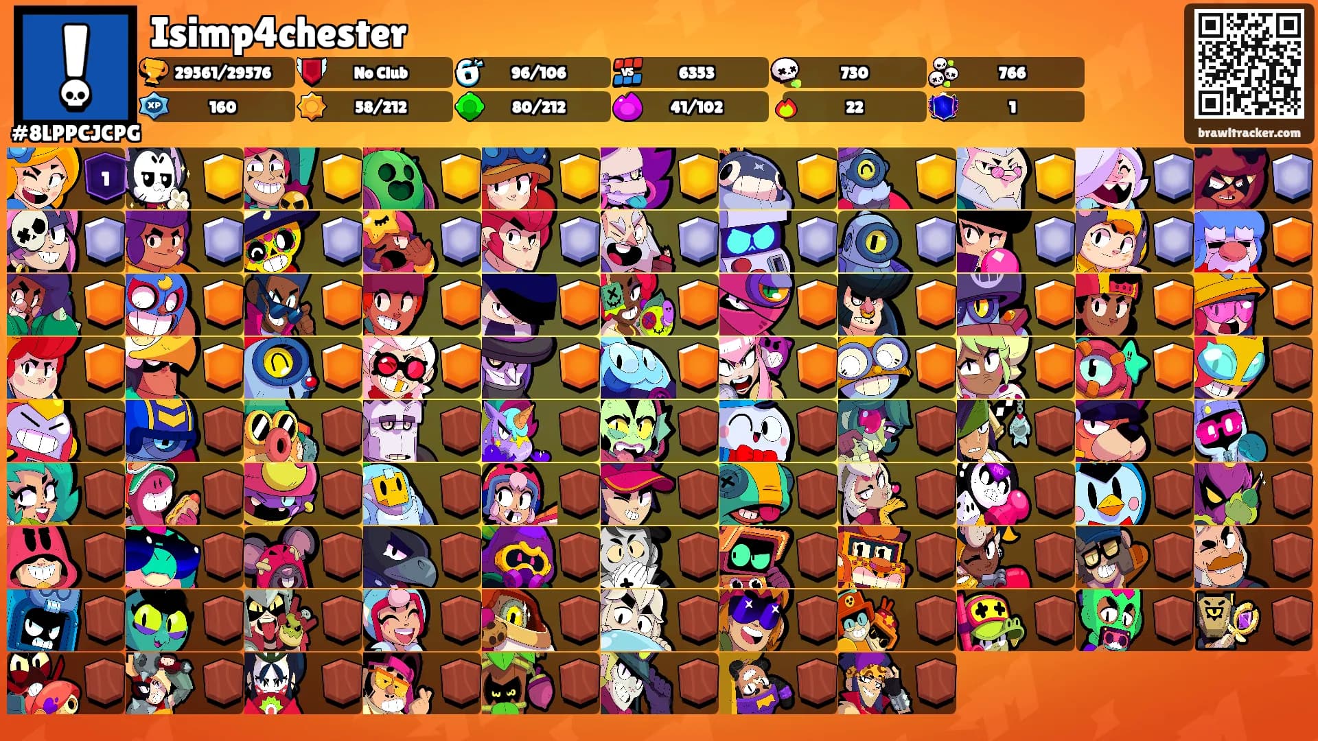 Isimp4chester's Ranks