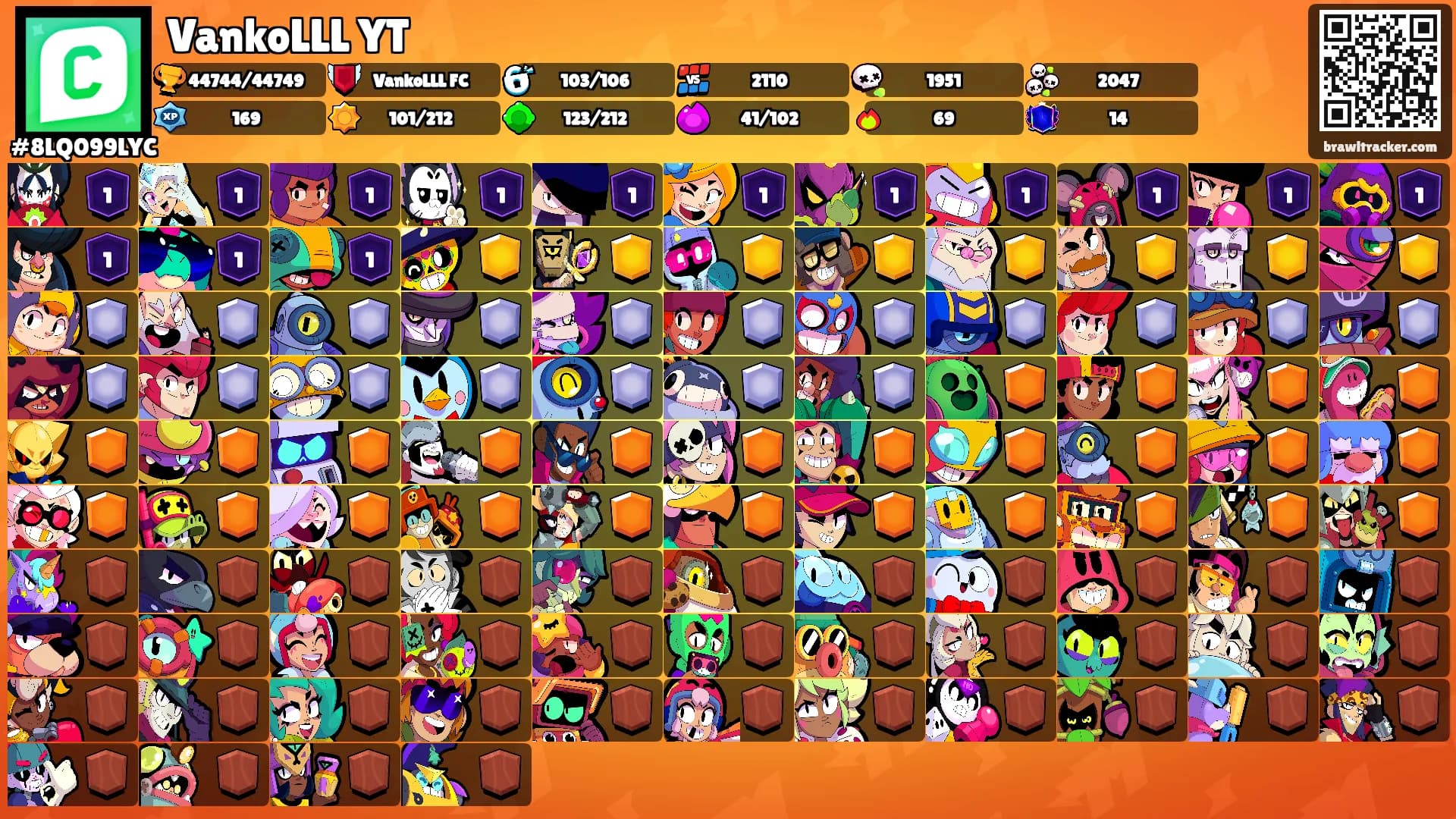 VankoLLL YT's Ranks