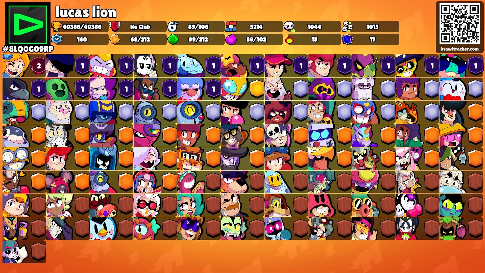 lucas lion's Ranks