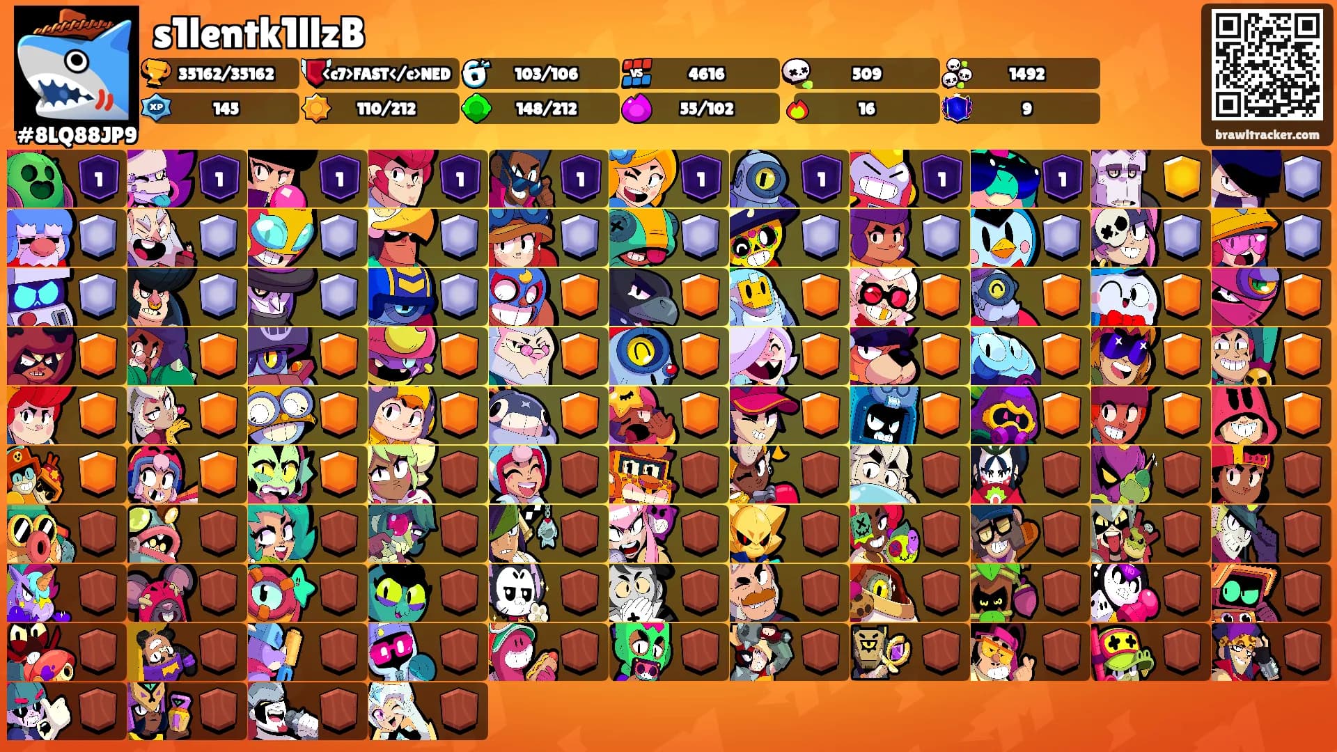 s1lentk1llzB's Ranks
