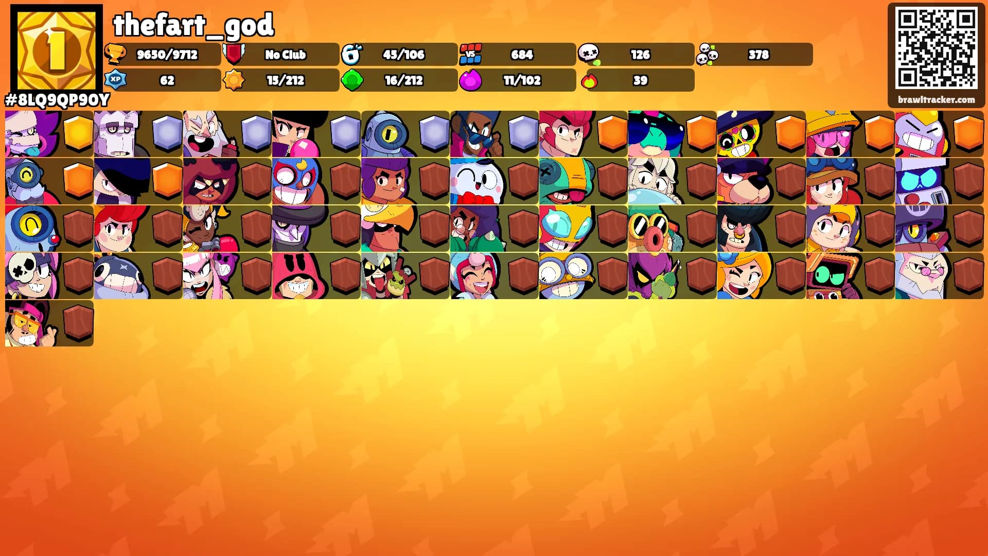 thefart_god's Ranks