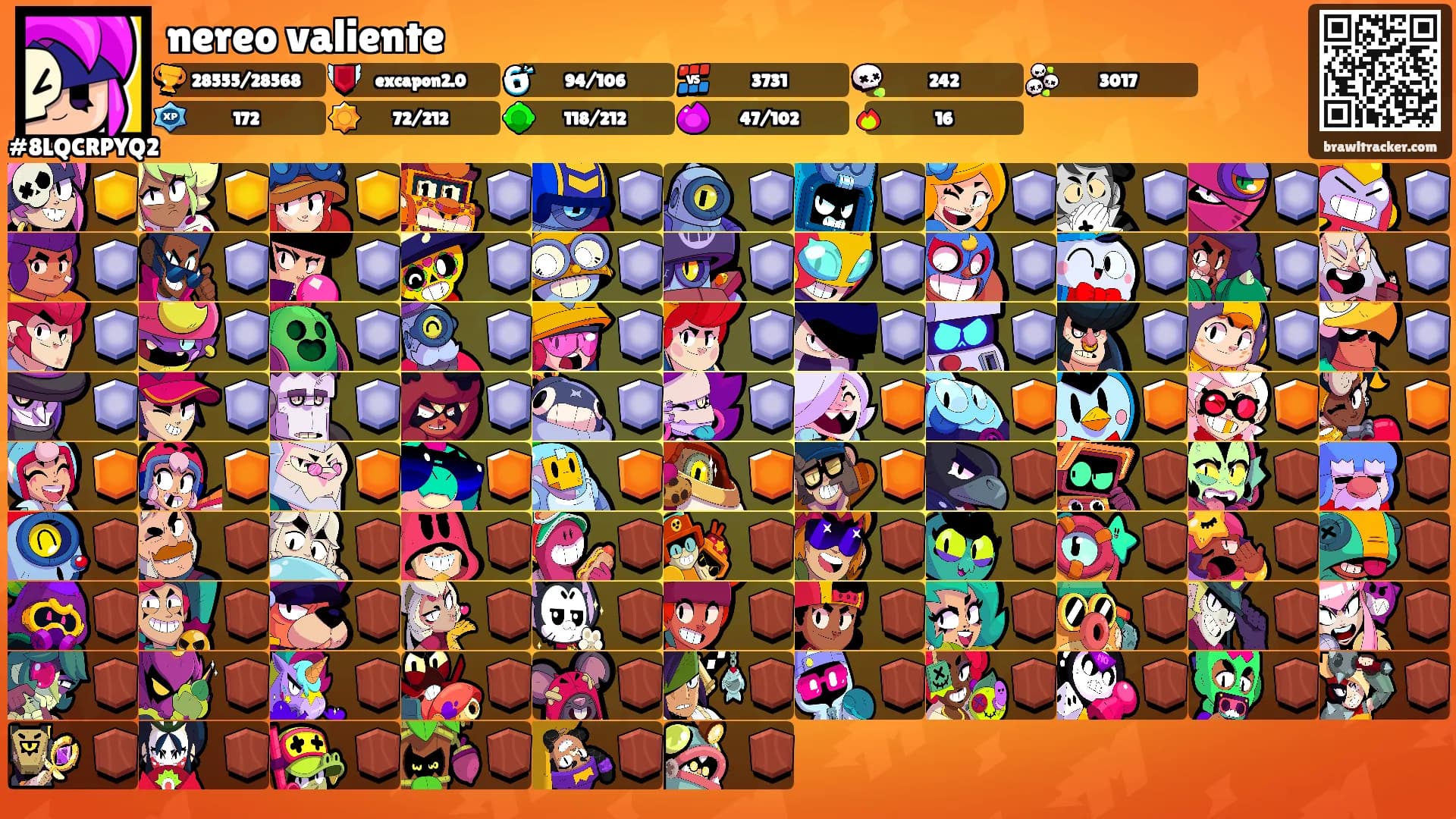 nereo valiente's Ranks