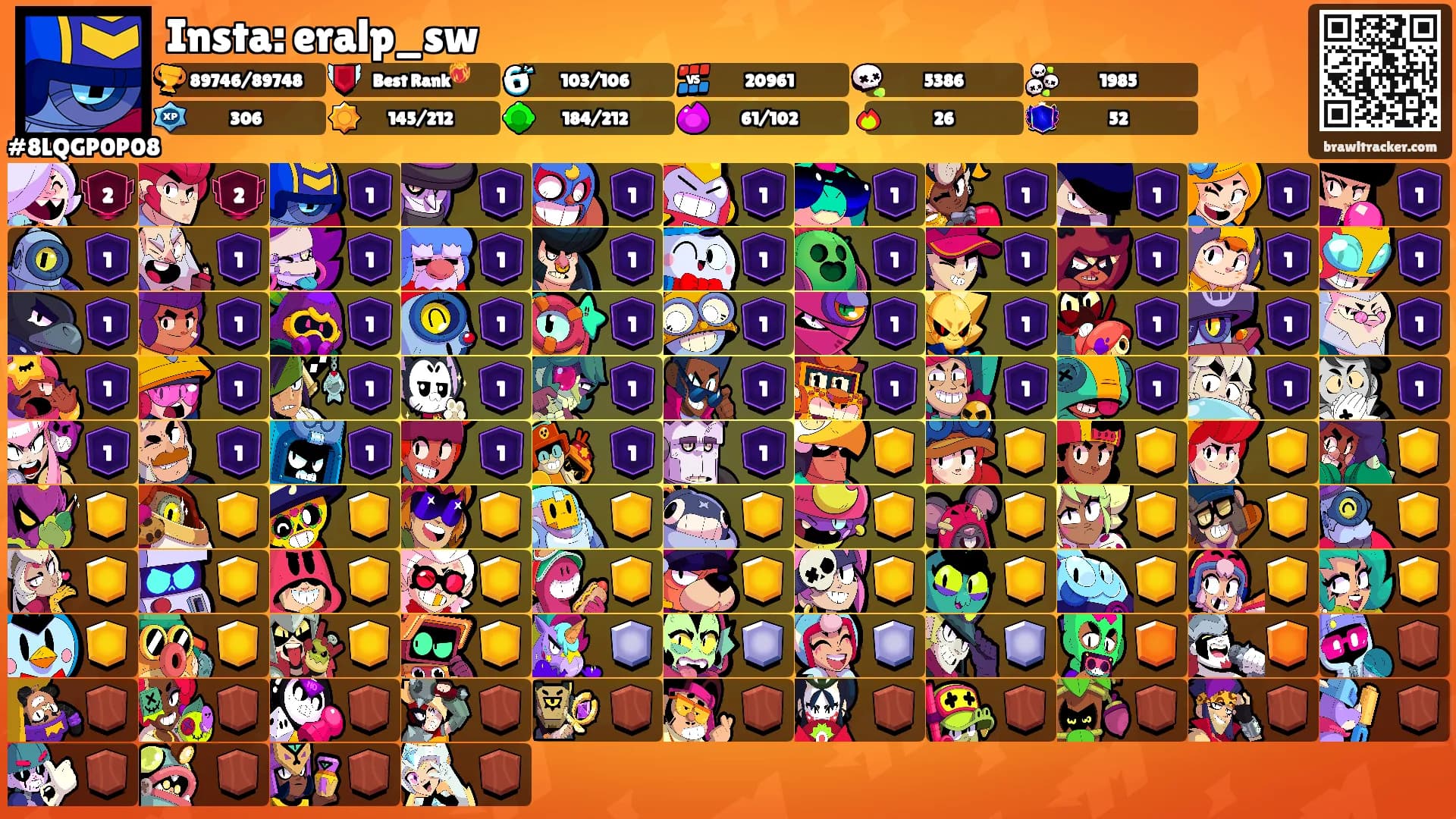Insta: eralp_sw's Ranks