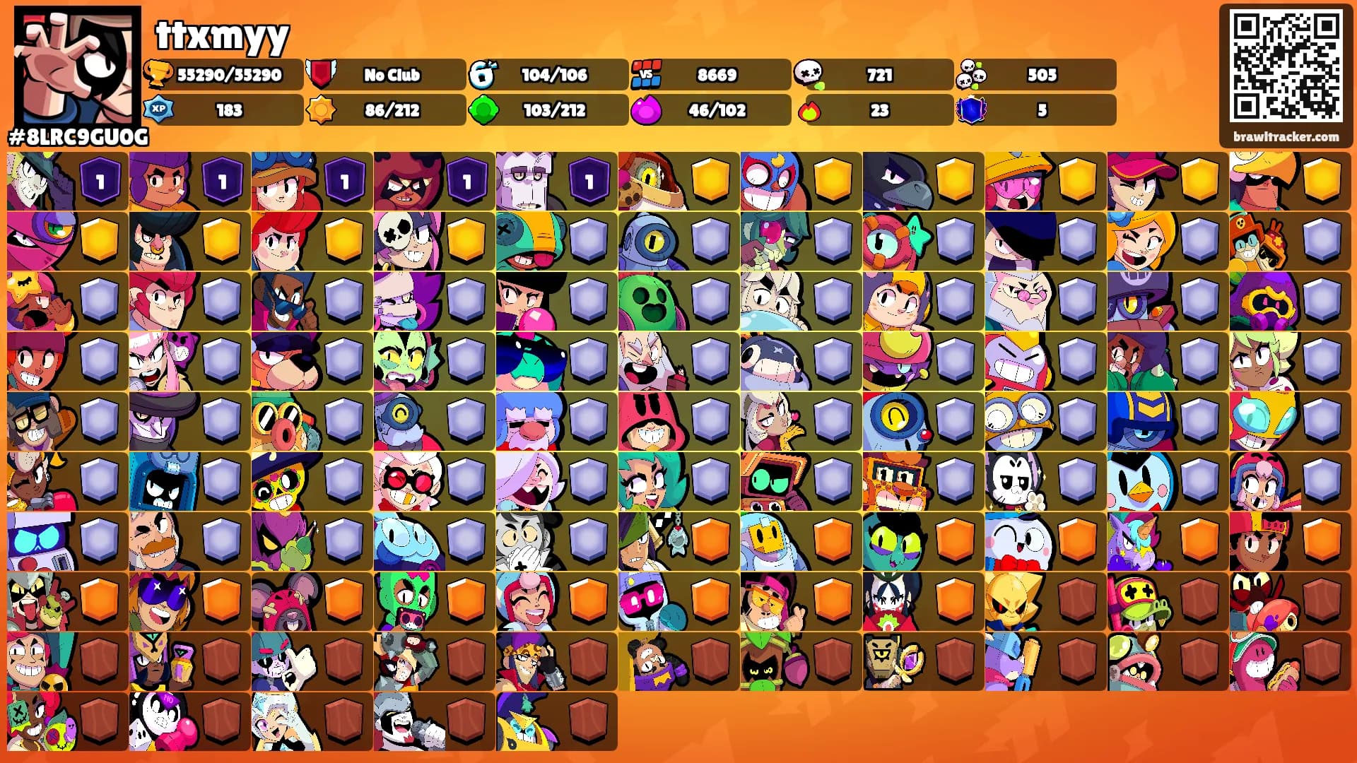 ttxmyy's Ranks