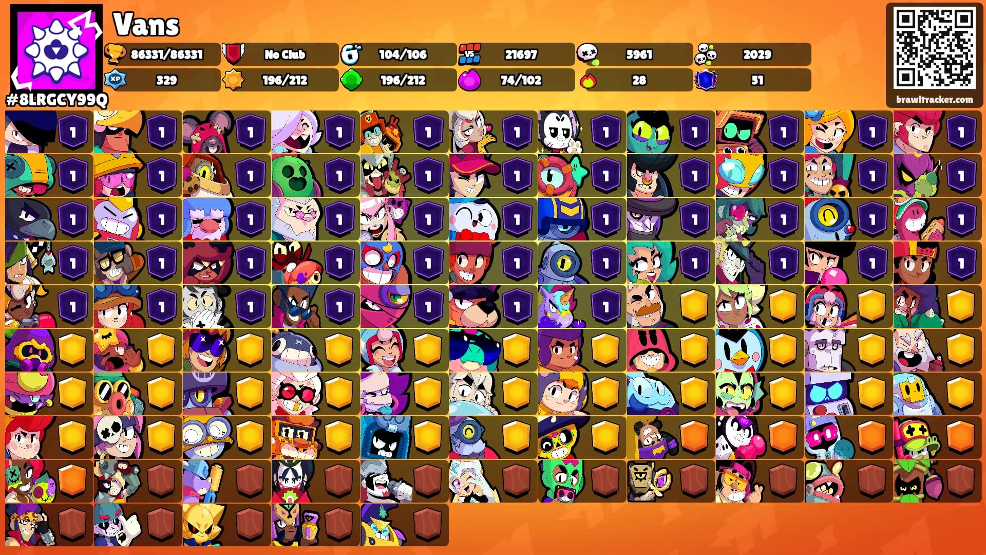 Vans's Ranks