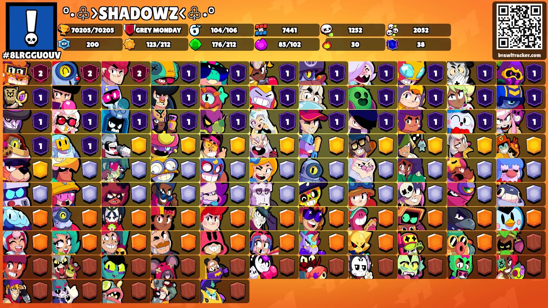°•♧>SHADOWZ<♧•°'s Ranks