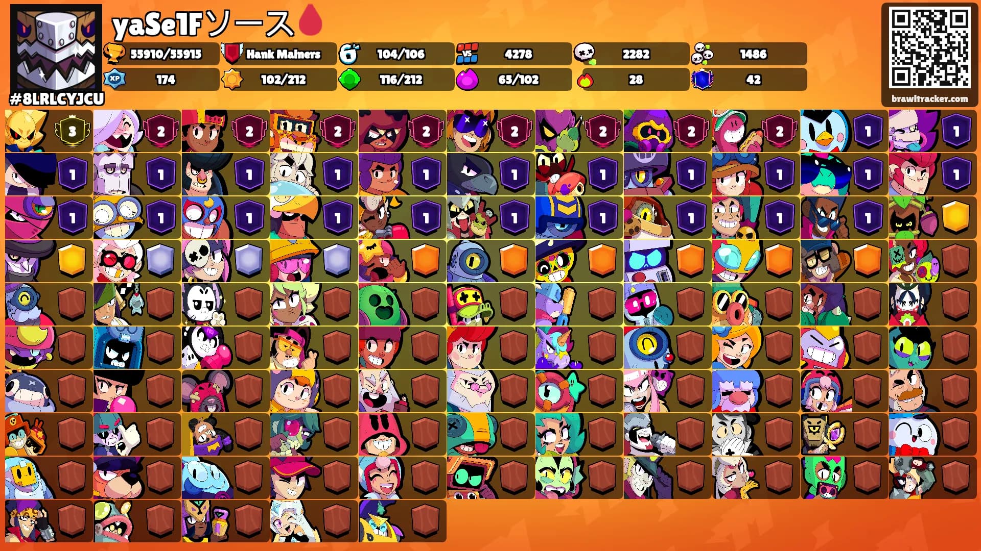 yaSe1Fソース🩸's Ranks