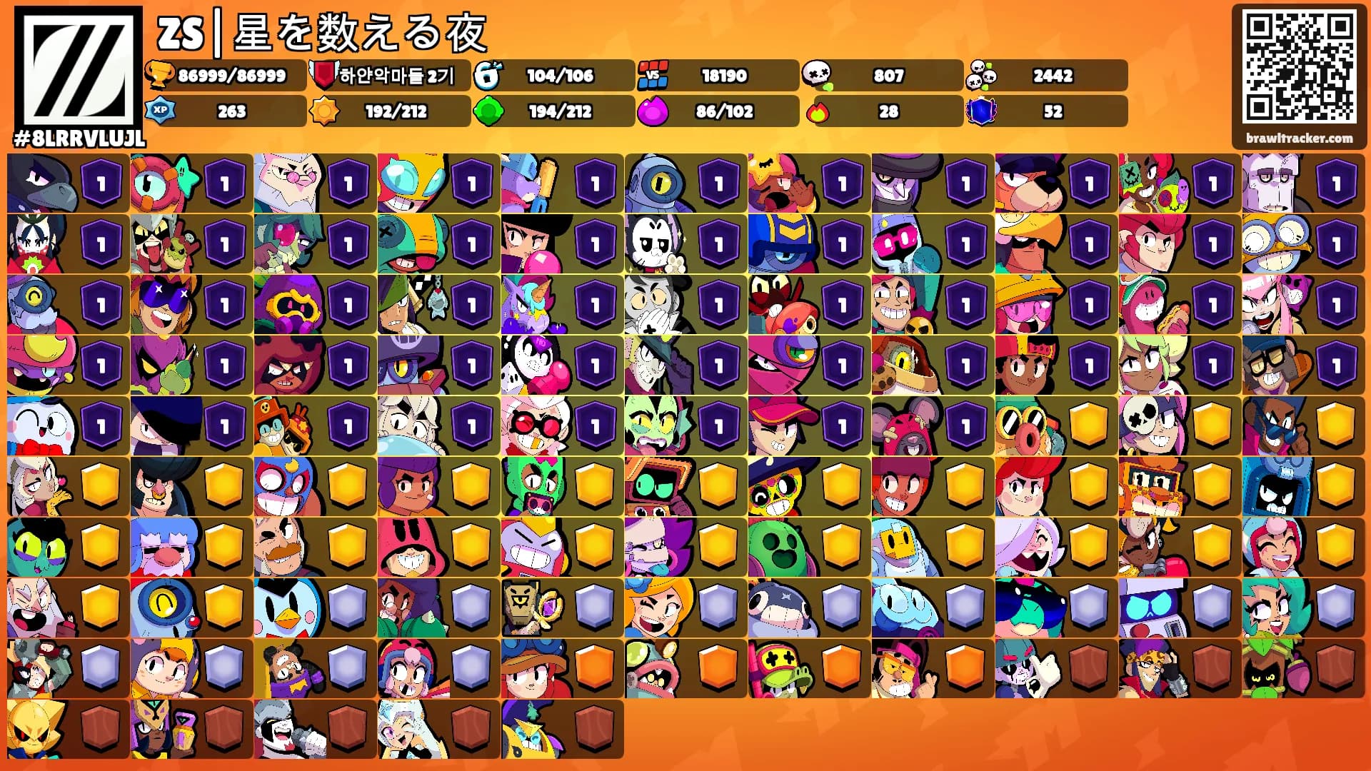 ZS|星を数える夜's Ranks