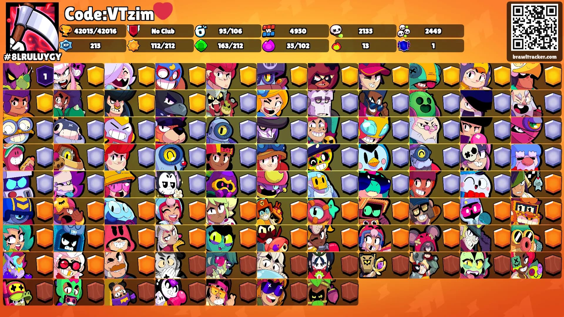 Code:VTzim❤️'s Ranks