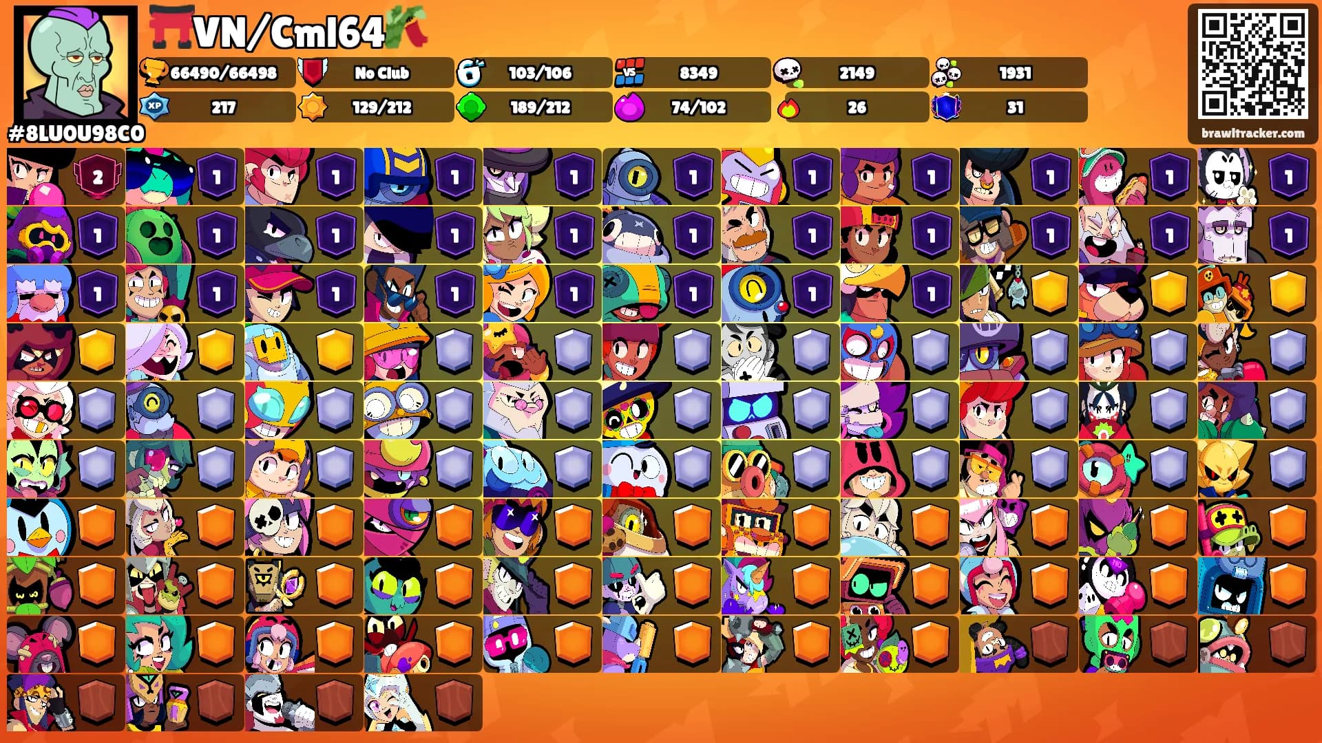 ⛩️VN/Cml64🎋's Ranks