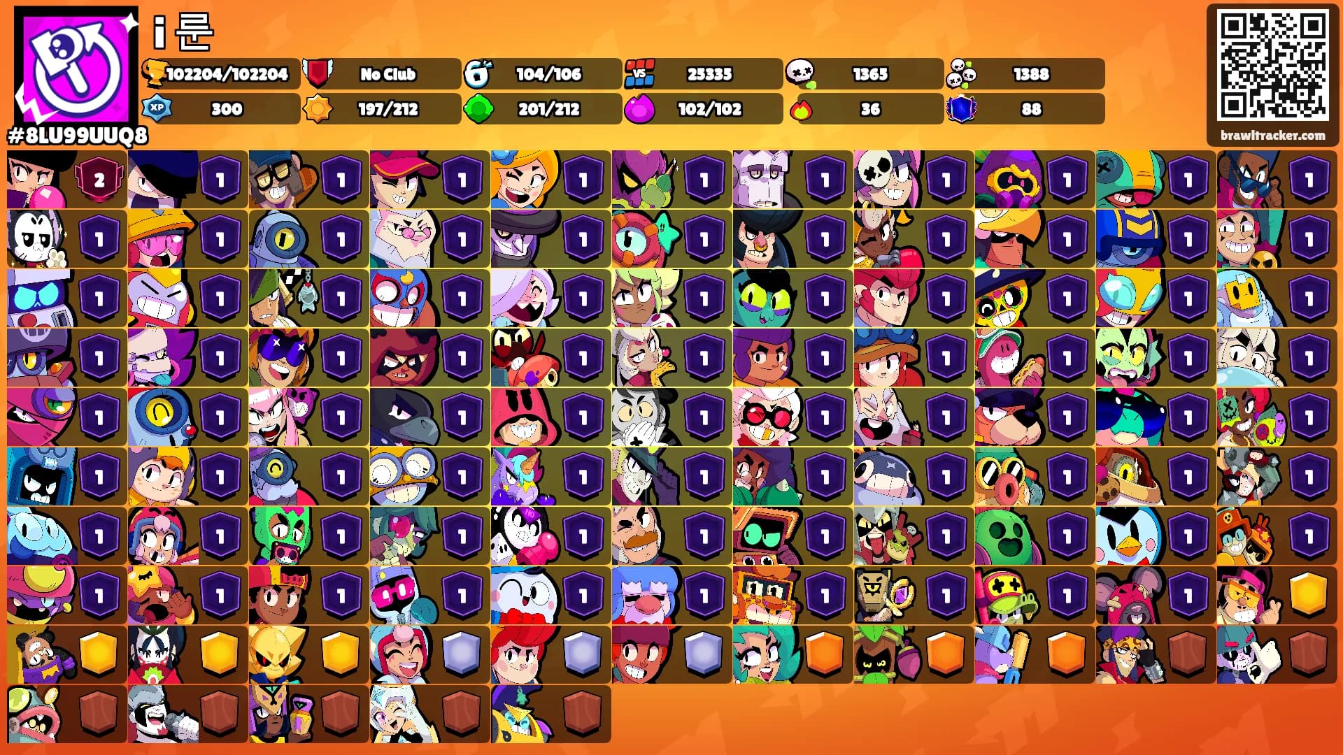i 룬's Ranks