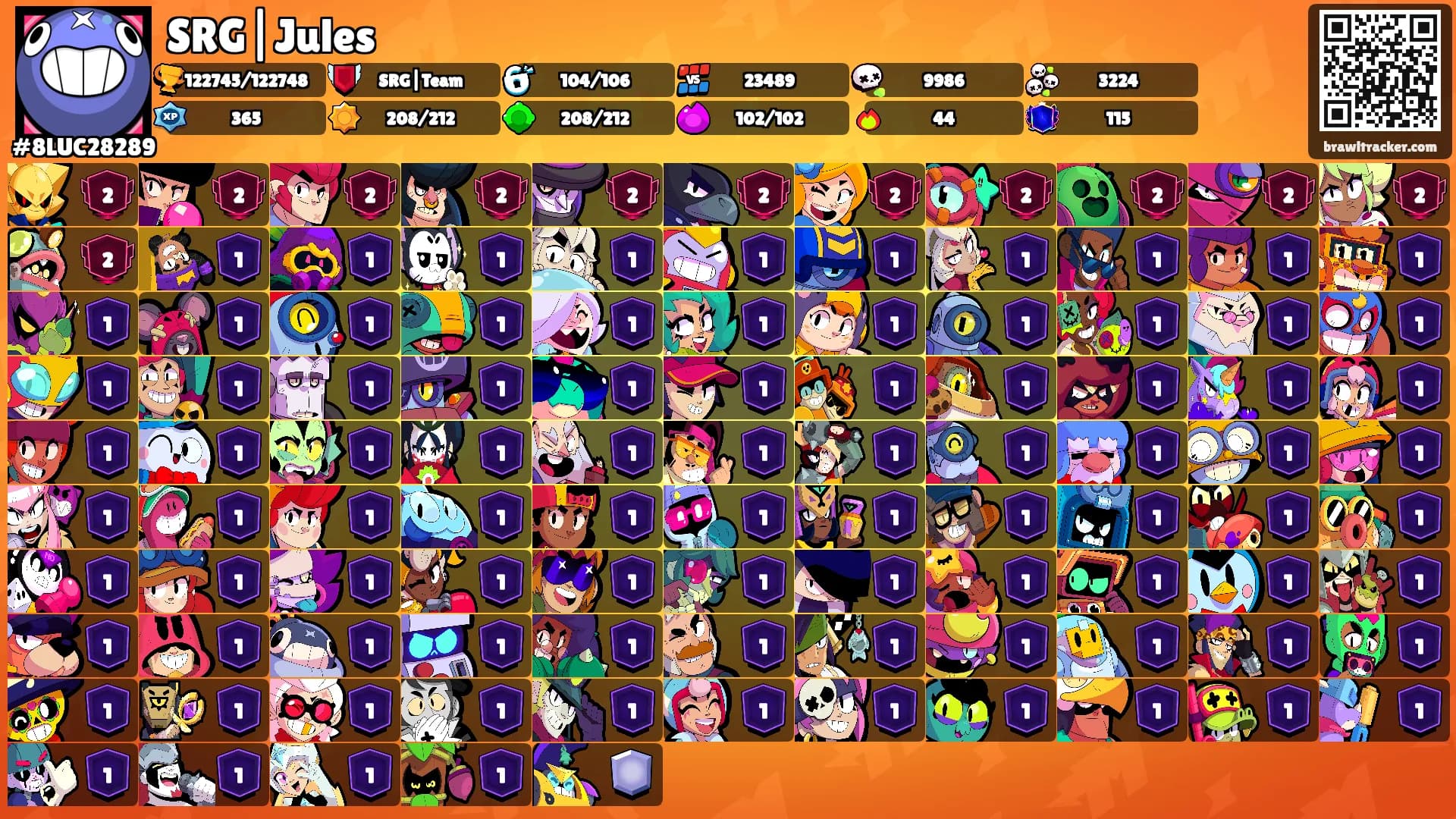 SRG|Jules's Ranks