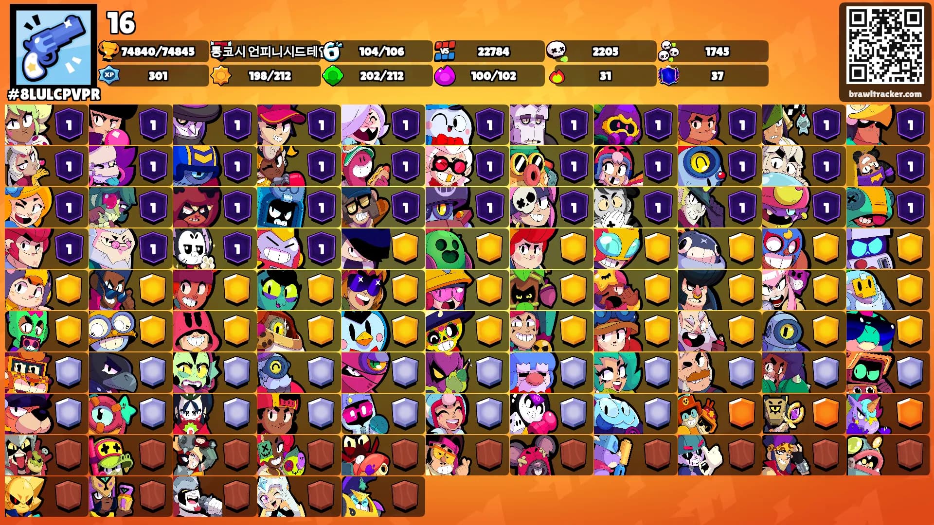 16's Ranks