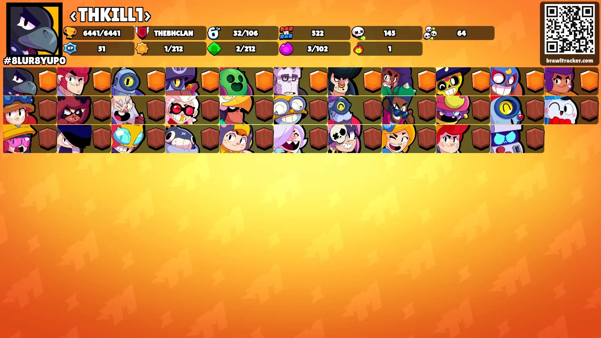 ‹THKILL1›'s Ranks