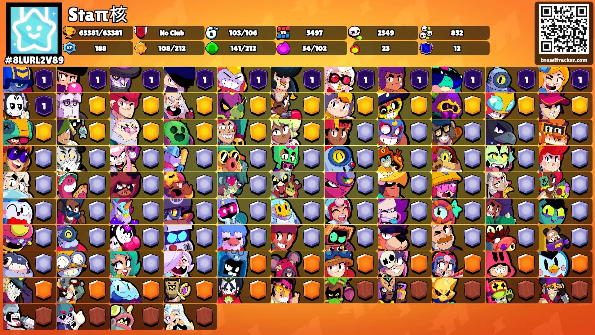 Staπ核's Ranks