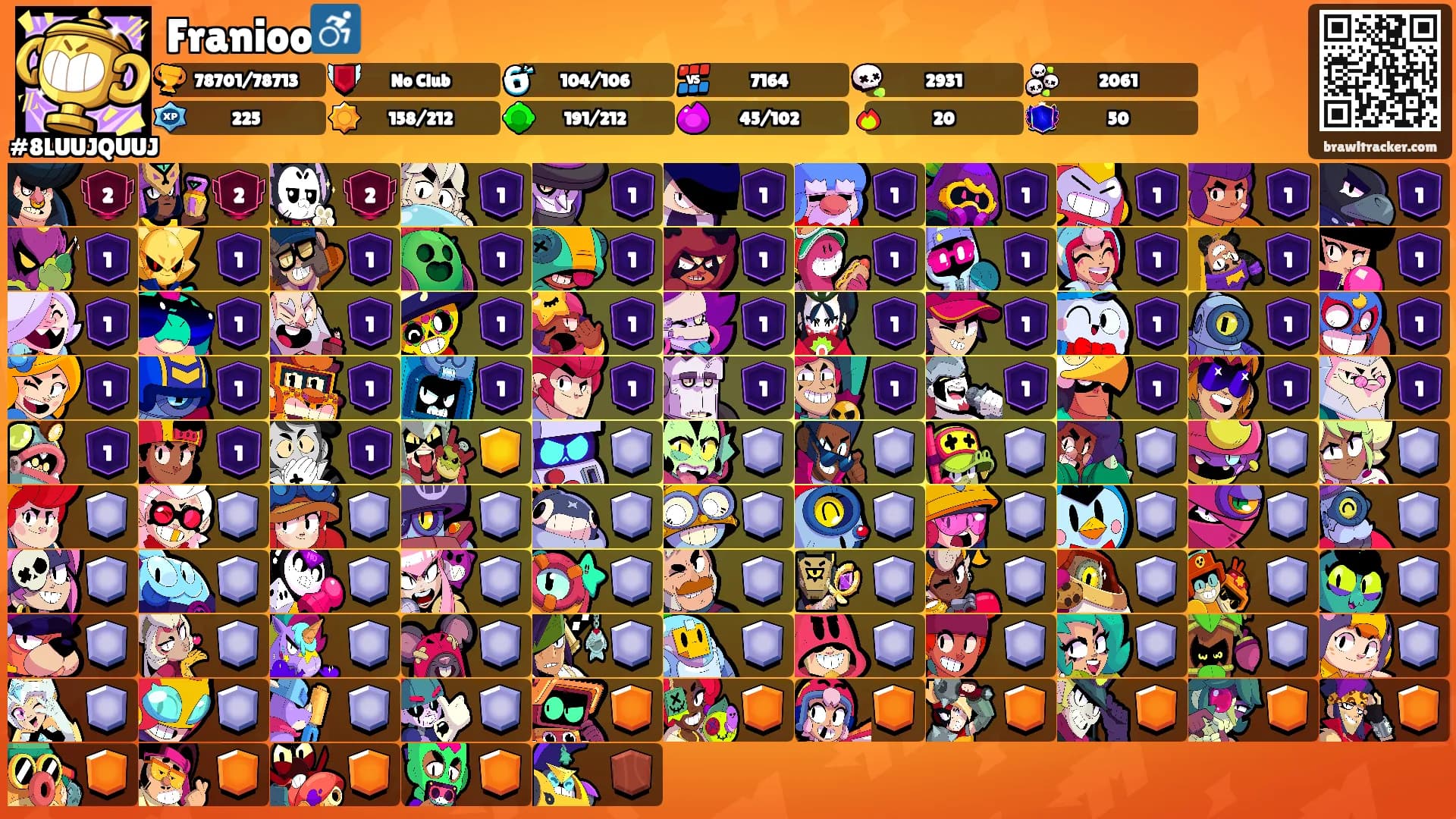 Franioo♿️'s Ranks