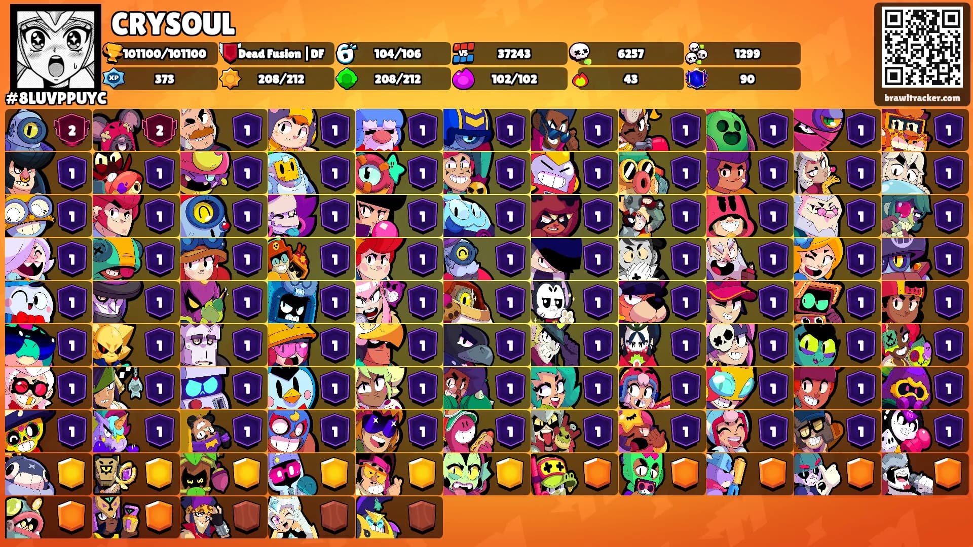 CRYSOUL's Ranks