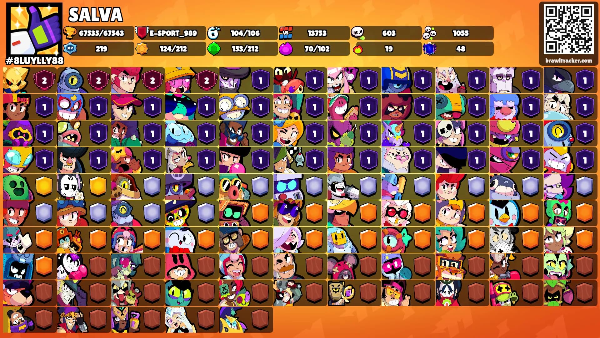 SALVA's Ranks