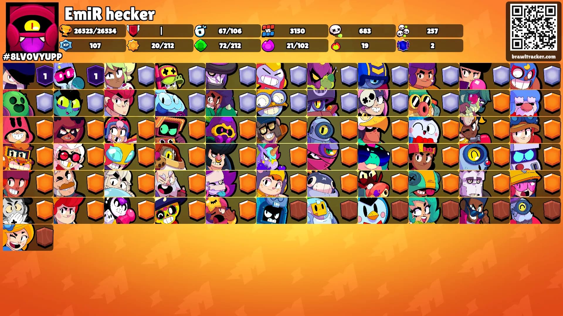 EmiR hecker's Ranks