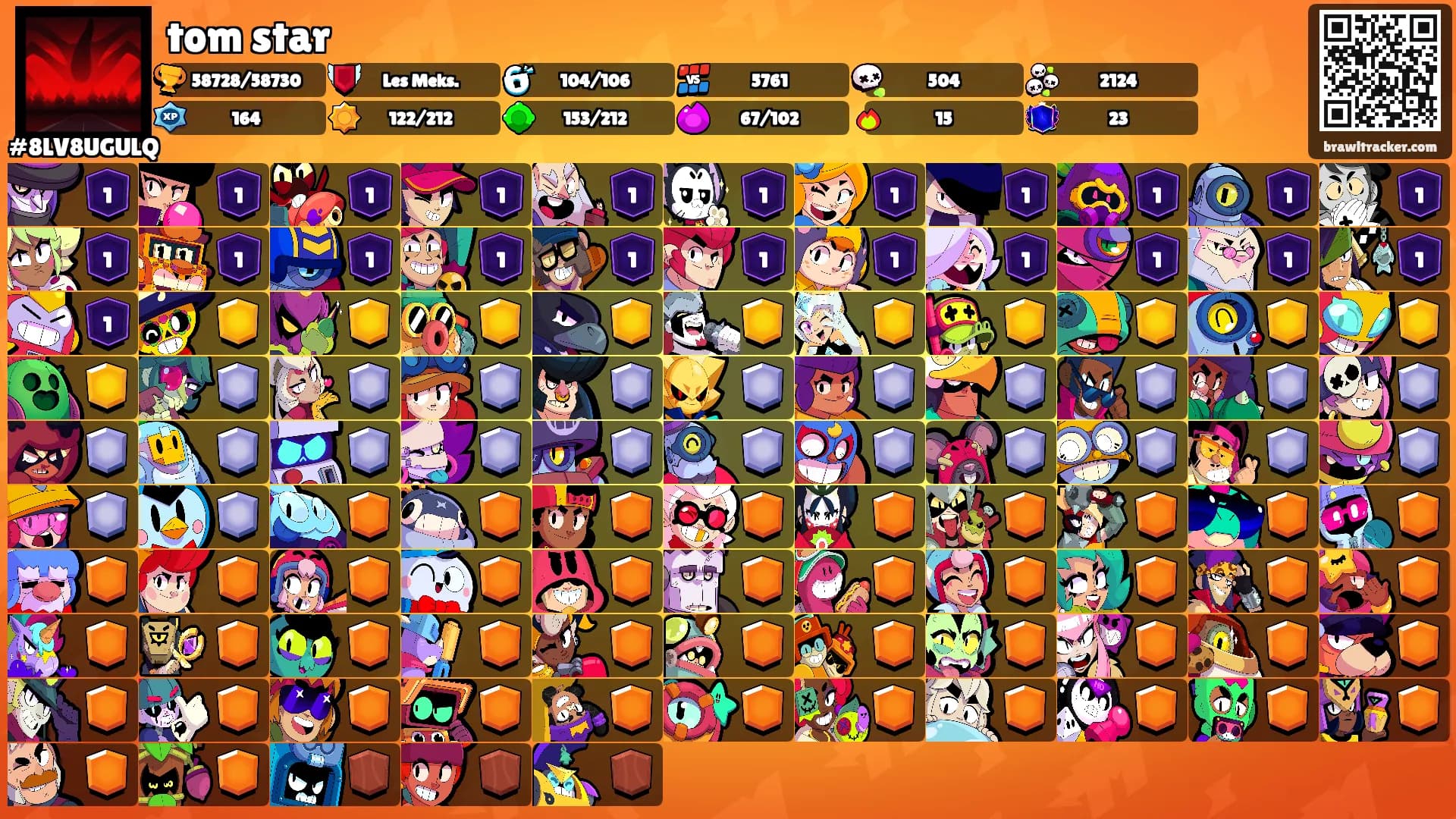 tom star's Ranks