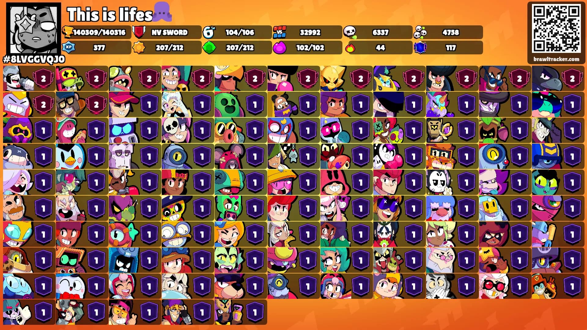 This is lifes🐙's Ranks