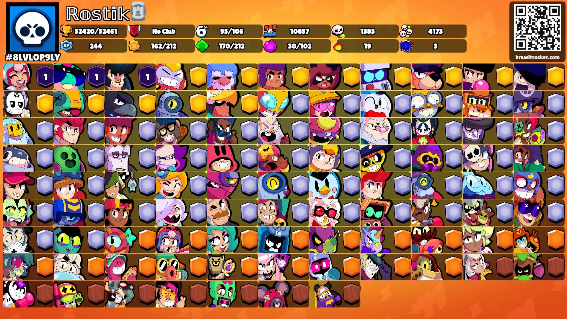 ℝ𝕠𝕤𝕥𝕚𝕜🗿's Ranks